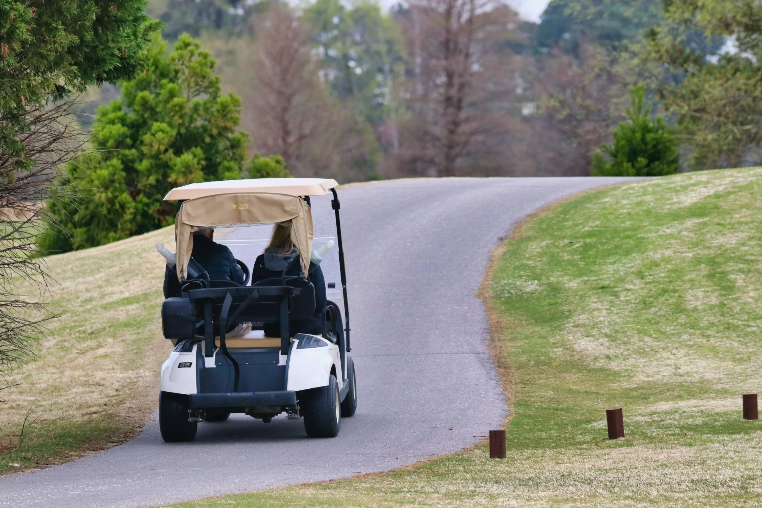 Here is 4 videos of me and my son messing with a golf cart years ago