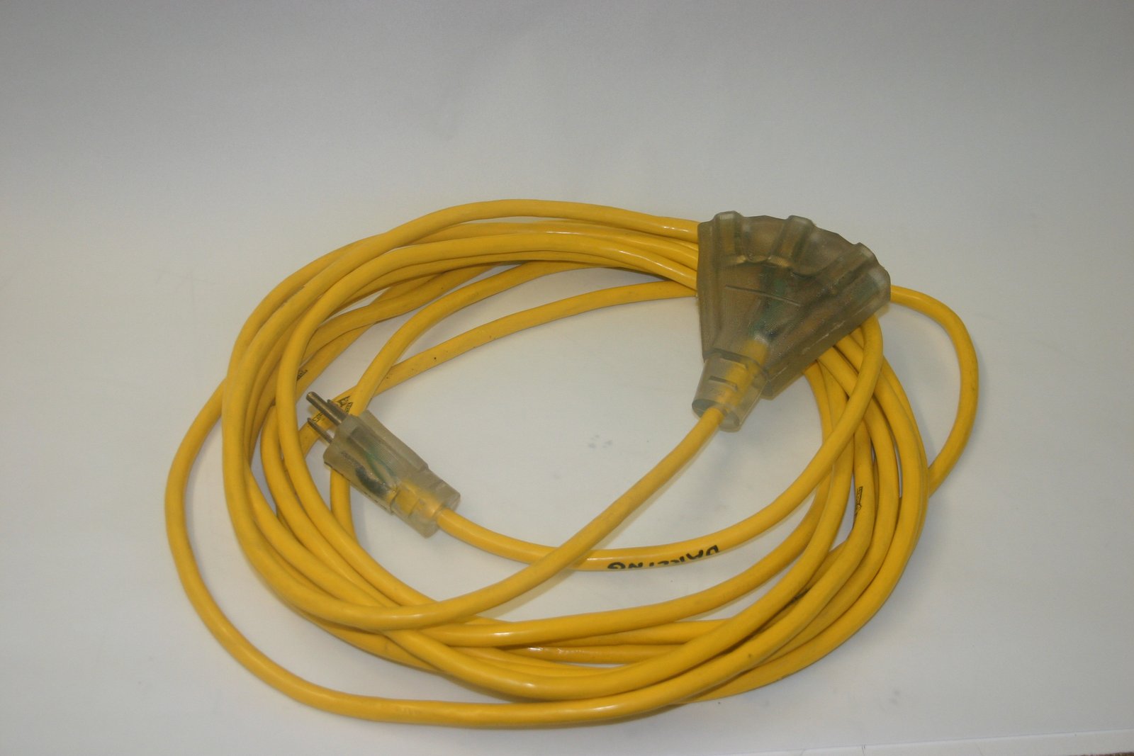 Electrical extension cord illustration Electrical extension cord illustration