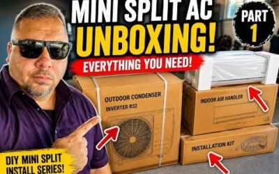 18,000 BTU Mini Split AC Unboxing: Parts and Tools Checklist
