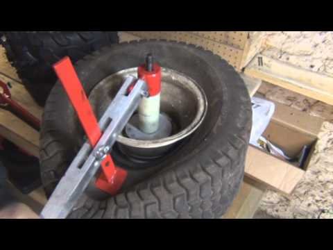 Thumbnail of Using a Mini Tire Changer for Lawn Mower and ATV Tires from Handyman Problem Fixer