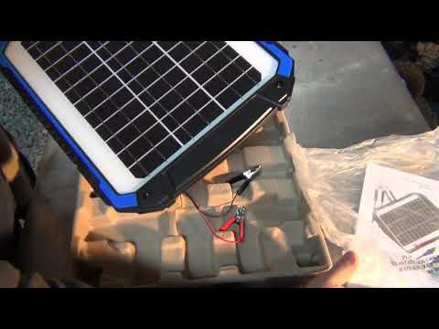 SUNER POWER Solar Battery Maintainer Unboxing and First Look
